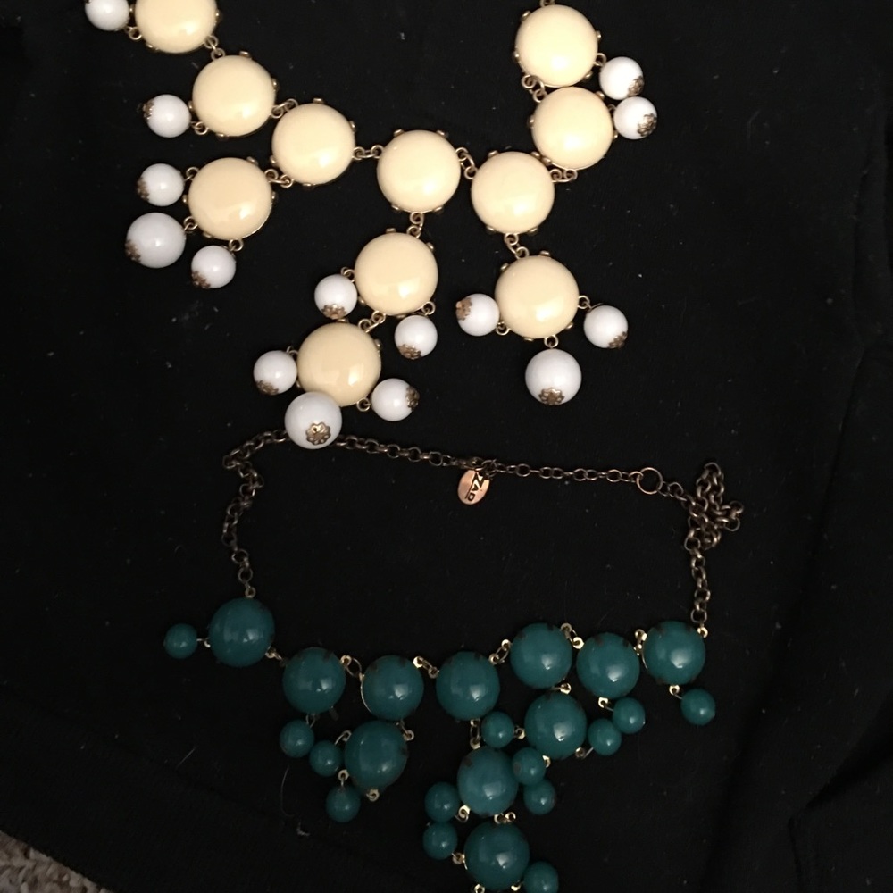 Lot of 2 Statement Necklaces